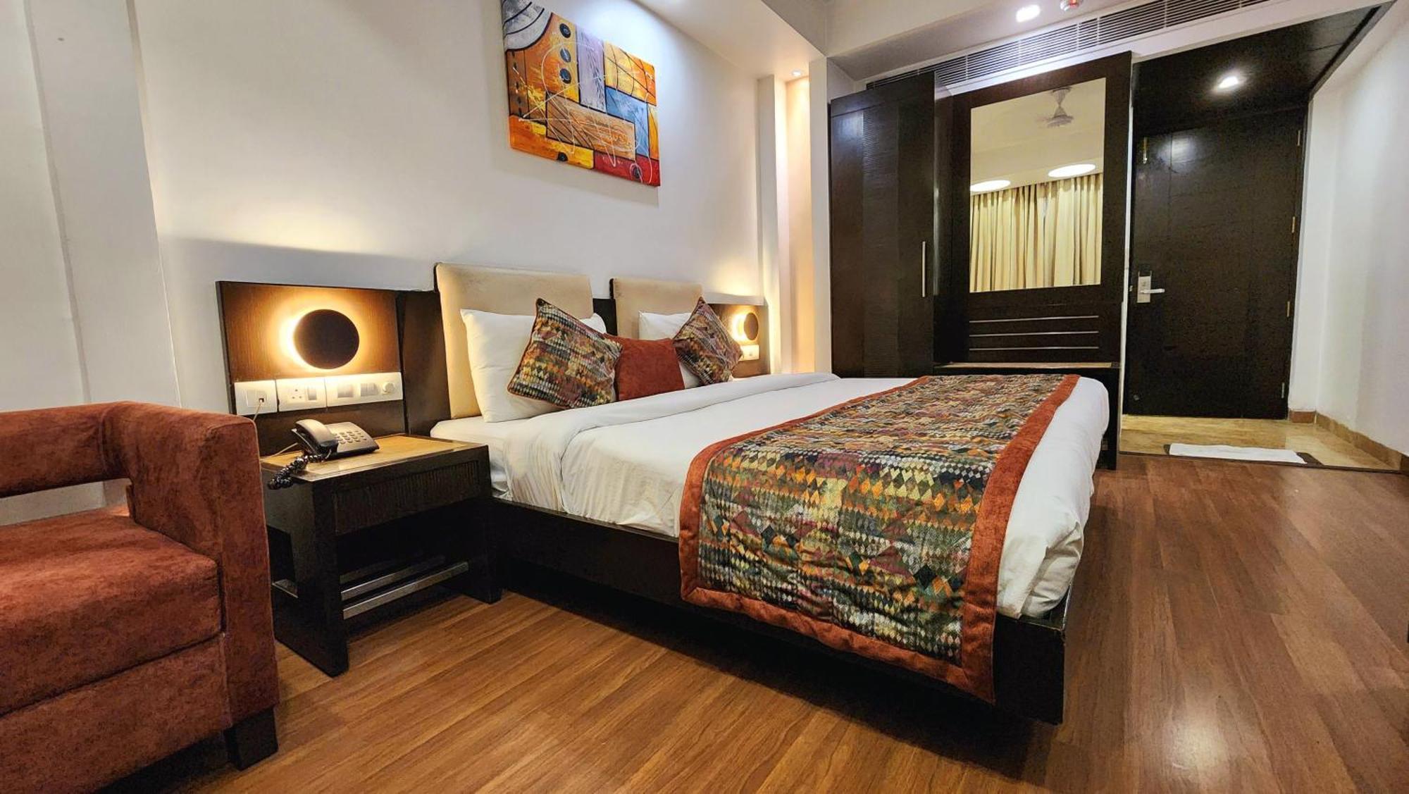 The Prime Balaji Deluxe At New Delhi Railway Station - Free Airport Pickup Hotel Exterior foto