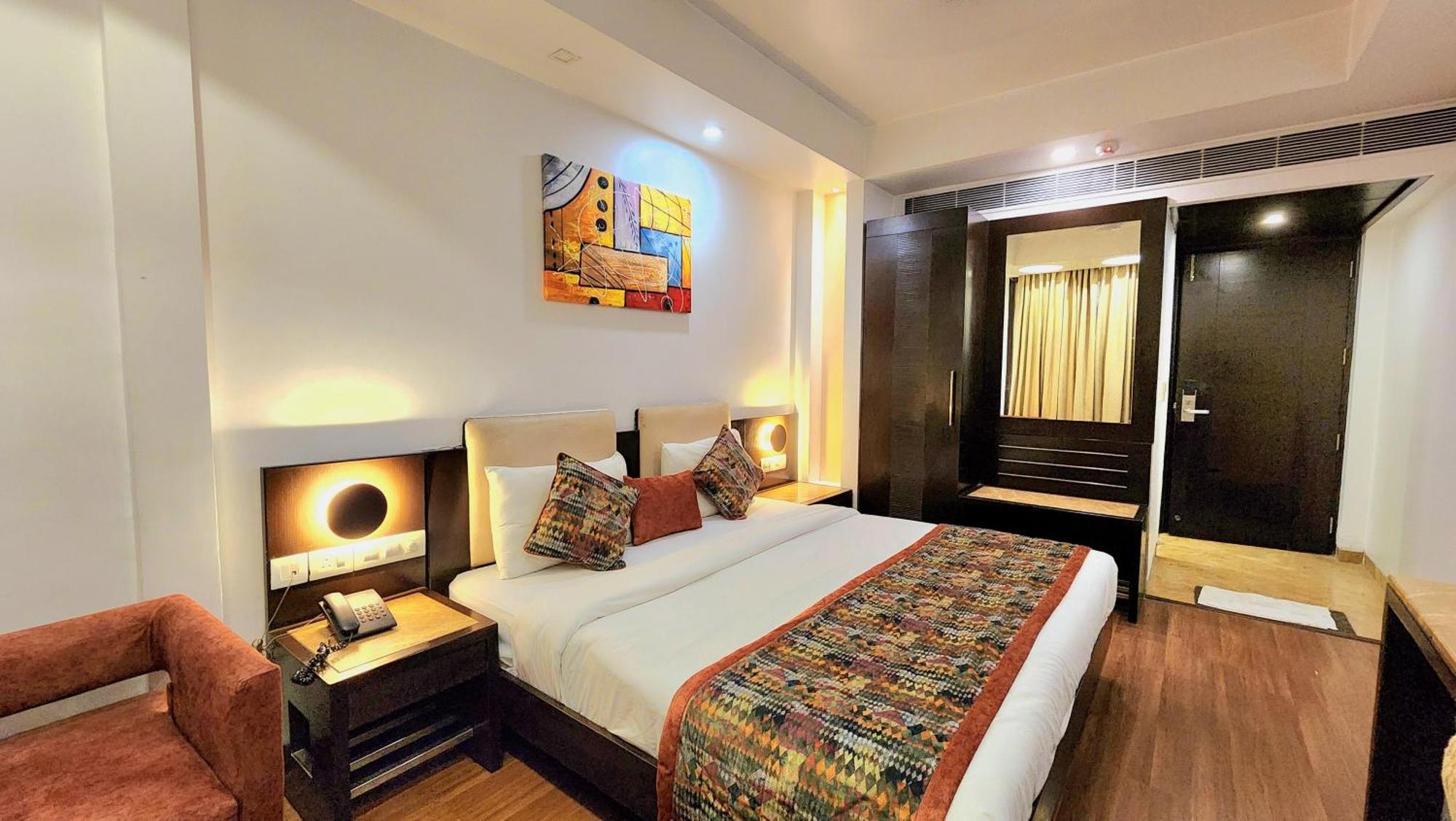 The Prime Balaji Deluxe At New Delhi Railway Station - Free Airport Pickup Hotel Exterior foto