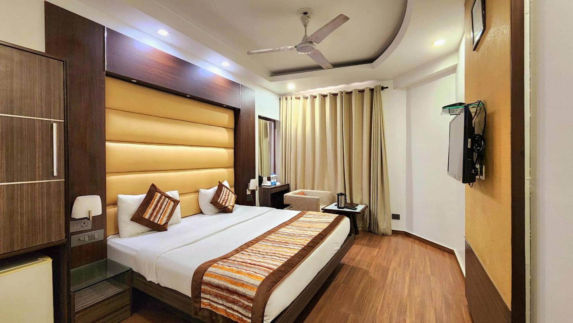The Prime Balaji Deluxe At New Delhi Railway Station - Free Airport Pickup Hotel Exterior foto